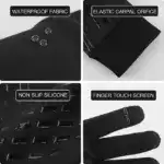 Touch-Sensitive Technology Thermal Gloves