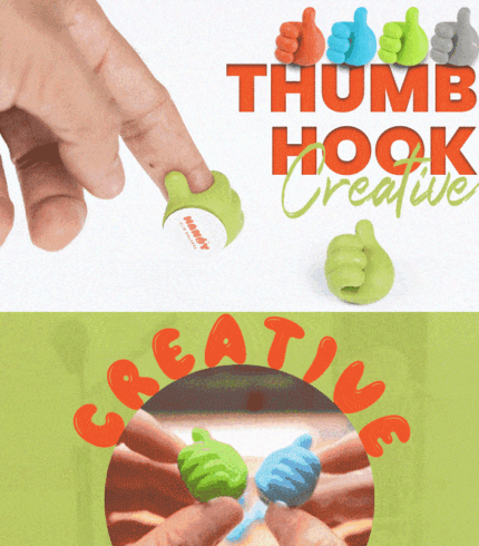 Creative Thumbs Up Shape Wall Hook