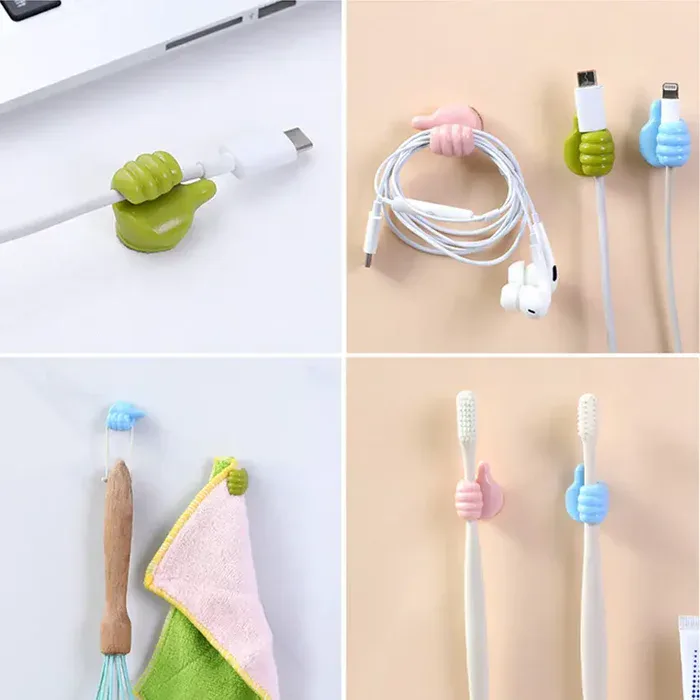 Creative thumb wall hook