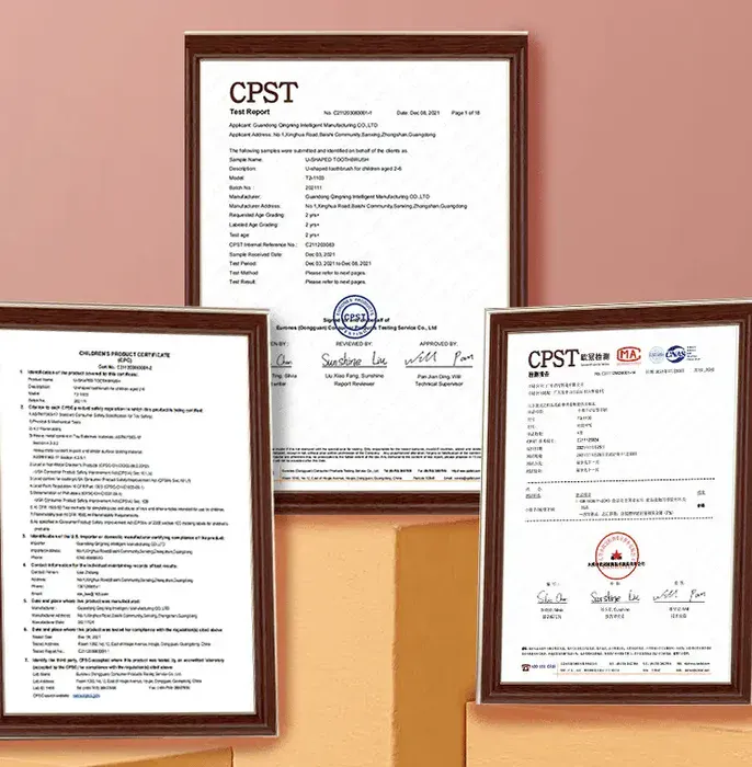 Certification seals