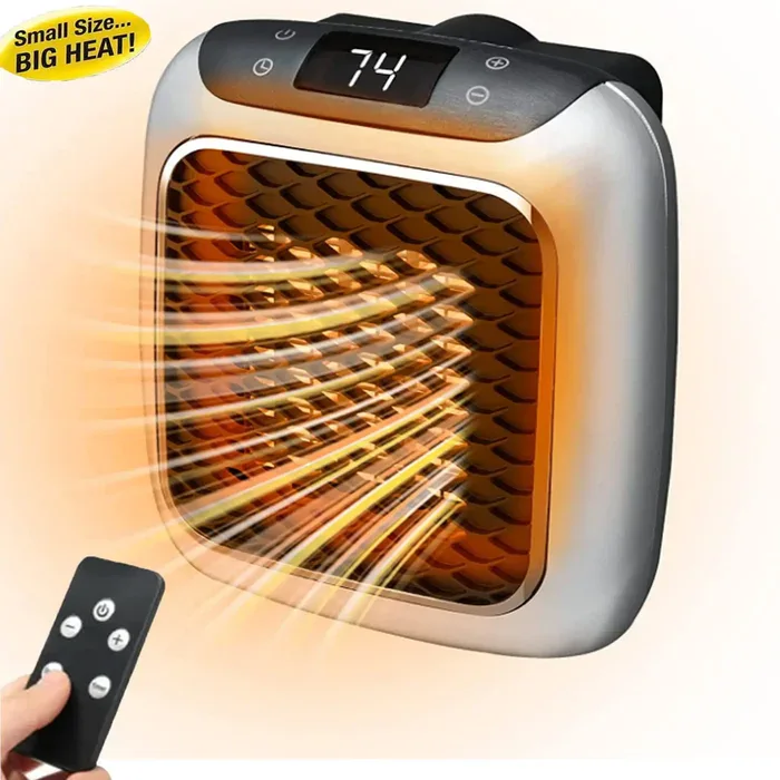 Heater in action