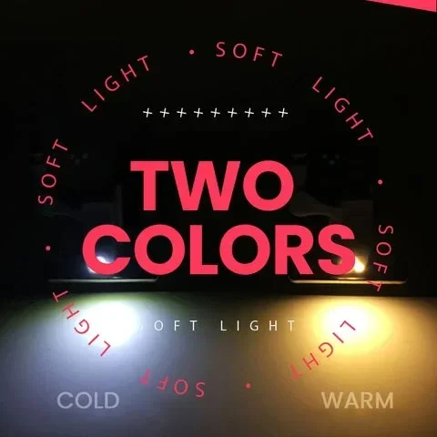 LED light close-up