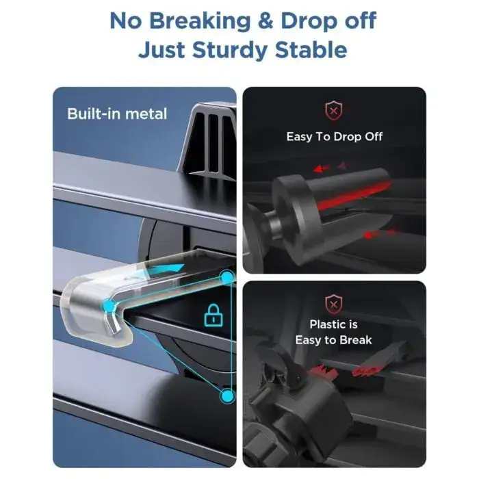 Adjustable viewing angle of holder