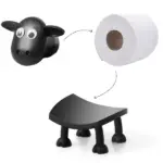 Sheep Toilet Paper Roll Holder - Image 4